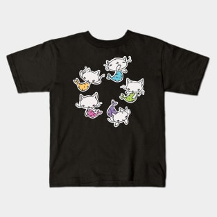 Mermaid Kitties Kids T-Shirt